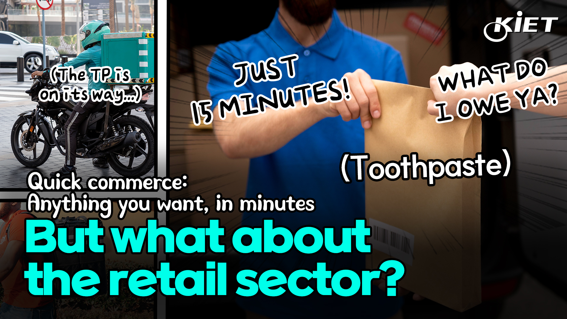영상보고서_Quick commerce: Anything you want, in minutes But what about the retail sector?
