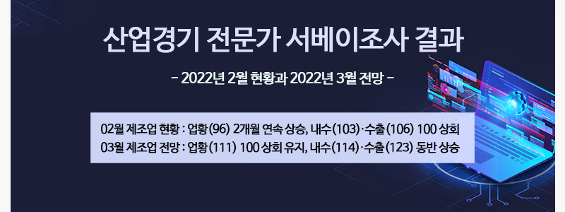 산업경기 전문가 서베이조사 결과