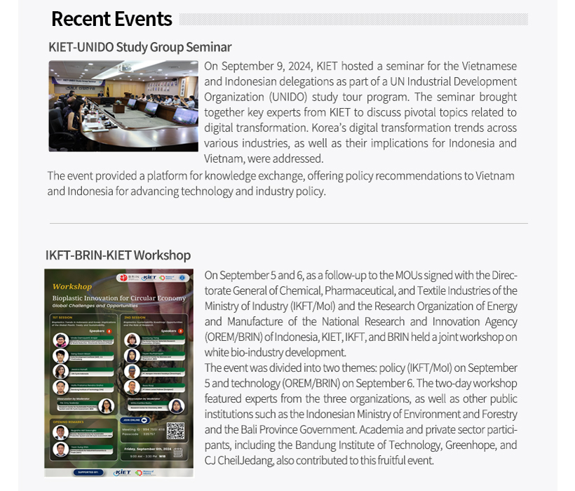 KIET Events